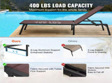 Chaise Lounge Chair Outdoor Patio Lounge Chair Adjustable 5-Position 2 pcs V952-JSTYGDTYZSKZ22E76V0
