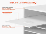 Literature Organizer, 24 Compartments Office Mailbox with Adjustable Shelves, Wooden Mailbox Sorter V952-WJJEKBHB24G905SHCV0