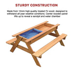 Sand & Water Wooden Picnic Table V63-799027