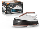 Professional Steam Station Iron with Ceramic Soleplate and Large Water Tank for Fast Wrinkle Removal V1341-ZY-88Q3GPN6-WHITE