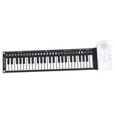 Foldable Portable Piano Keyboard - 1 Set for Home, Travel & Music Practice with Compact Easy Carry V1370-AZ4-14110