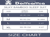 Domiamia Bamboo Short Sleeve Sleep Sack with Feet - 0.6 Tog DTK10057