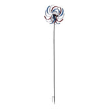 Outdoor Metal Wind Spinners LED Light Solar Powered Windmill for Yard Garden Lawns Decoration V1294-YM0715-3111210461011