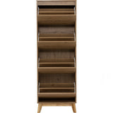 Hirado Tall Shoe Cabinet - Natural V656-372069