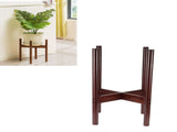 Bamboo Plant Stand Flower Pot Holder Potted Stand Indoor Display Rack Room DecorS V1294-YM0901-3111200257313