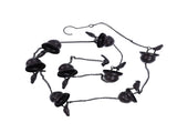 Birds Rain Chain Iron Effective Drainage Crisp Sound Birds On Cups Rain Chain for Downspout Gutters V1294-YM0901-3111240131411