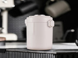 Airtight Coffee Canister with Humidity Gauge Date Record Disk One Way Exhaust Valve Double Layer V1294-YM0901-H49316BE