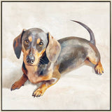 Reggie The Dog Artwork 80cm V637-E592616