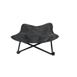 Black Elevated Comfort Pet Bed - Portable & Foldable Dog Cat Cot - Durable 600D Oxford Fabric, V888-ELOSUNG27553