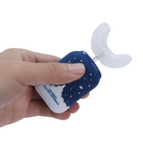 Ultrasonic Electric Toothbrush UShaped Waterproof USB Charging Toothbrush Set for Cleaning V1294-YM0901-3113210048111