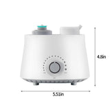 Portable Humidifier, Ultrasonic Travel Humidifier with Adjustable Mist, Quiet Personal Humidifier V1369-AZ3-W-10114