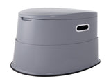 Portable Toilet for Camping, Porta Potty with 5L Detachable Inner Bucket & Removable Paper Holder, V952-MTSBXSMT300BBWUTFV0