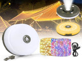 2-Piece Camping Light String 10 M - Warm Lights and Colored Light - Camping Lighting String - Light V1188-MS101-02690-1