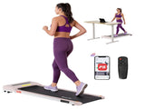 Everfit Treadmill Electric Walking Pad Under Desk Home Gym Fitness 360mm Pink TMILL-360-PAD