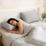 All-Season Breathable Support Pillow, Plush Down Bed Pillow, Perfect for Side Back Stomach Sleepers, V1370-AZ4-13836