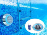 12LED 12W AC12V Swimming Pool Wall Light Remote Control IP68 Underwater Lights Decor V1294-YM0901-3119200049011