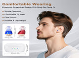 Rechargeable Behind-the-Ear Hearing Aids with Charging Case Compact Sound Amplifier for Adults & V1107-CS-BCHL605