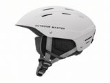 OutdoorMaster Kelvin II Ski Helmet - Snow Sport Helmet Snowboard Helmet for Men Women & Youth White XFOM-KELVINII-WHITEL-CN