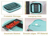 Collapsible Dish Basin with Drain Plug,Space Saving Foldable Dishpan for Kitchen RV Camping,Portable V1366-AZ2-W-16908