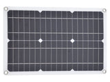 Dual USB Port Solar Panel Versatile Portable Solar Panel Charger Photovoltaic Charging with 10A V1294-YM0523-3114220034111