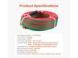 Oxygen Acetylene Hose 1/4-Inch x 50FT T Grade Hose 300PSI Max Working Pressure V952-TJYYGHJRGMG5XT6X0V0