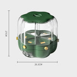 Grains Separate Storage Box Rotating Rice Bucket Food Grade Household Bean Storage Tank Large 6.5kg V1294-YM0716-3118220158611