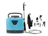 Battery Powered Backpack Sprayer Adjustable Pressure Agricultural Electric Sprayer with 5 Nozzles V1294-YM0901-3111250038614