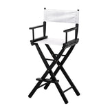 Sarantino Tall Directors Chair - White WDC-JOY-WH