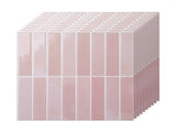 Artiss 3D Peel and Stick Wall Tiles Self Adhesive LinearGrid Backsplash 10 Sheets, Pink PST-614-PK