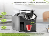 Dark Grey Compact Home Cold Drink & Ice Cream Maker Multi-Functional Slush, Milkshake, Coffee, V888-ELOSUNG36919