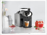 Dark Grey Compact Home Cold Drink & Ice Cream Maker Multi-Functional Slush, Milkshake, Coffee, V888-ELOSUNG36919