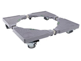 Washing Machine Base Stand with Universal Wheel Slip Resistance Adjustable Refrigerator Stand for V1294-YM0901-3113240082111
