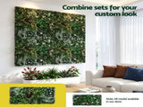 Gardeon Artificial Plant Wall Panels 50X100CM Boxwood Panel Hedge Grass Backdrop Backyard Green PWP-50X100-YE