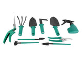 Gardening Garden Tools 10 Piece Set Scissors Spades Shovels Spray Cans Gardening Work Tools V1294-YM0706-3111230172311