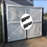 Heavy Duty Weld-on Barrel Hinges - 5 Inch, 450 Lbs Load Capacity, 2 Packs for Swing Gate, Trailer V1258-DP02-F-453