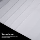 100 Sheets Translucent Parchment Tracing Paper for Drawing, Printing, Crafting and Art Projects V1369-AZ3-W-20586