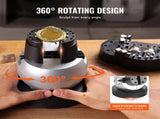 Engraving Block 5 inch Ball Vise Setting Jewelry Ball Vise Engraving with 34PCS Attachment and V952-GRSWNXZSZ00000001V0