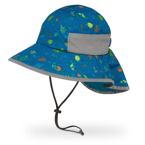 Sunday Afternoon Kids Play Hat UPF50+ | Ocean Life Small DTK-S2D01061B51602