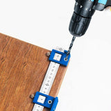 Woodworking Punch Locator For Cabinet Doors - Blue Handle Set PRL-5051442060DBT