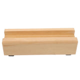 Stable Wood Floor Mirror Base Light Brown Versatile and Modern for Any Room V1366-AZ2-W-25417