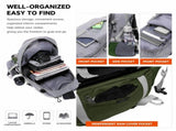 40L Grey Lightweight Outdoor Hiking Backpack with Detachable Suspended Frame & Rain Cover V888-ELOSUNG55194-2