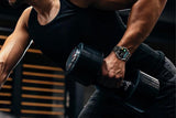 Smart Watch Fitness Tracker with Call Function 100 Sport Modes Heart Rate Sleep Monitor-Black V1263-JX-7661