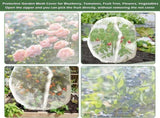 3Pcs Plant Covers from Insects, Bird Netting Barrier for Blueberry Bushes with Drawstring Zipper V1259-DP01-A-5360