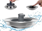 Upgraded 3 in 1 Bathroom and Kitchen Sink Drain Strainer V1258-DP02-C-829