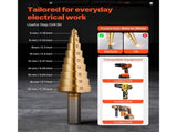 Knockout Punch Set, 12.7 to 50.8mm SLUG-Buster Ratchet Knockout Set, Ratchet Wrench Knockouts Punch V952-JLBSDKQ245CME5VDO001V0