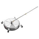 VEVOR 18" Pressure Washer Surface Cleaner 4 Wheels 4000 Max PSI 2 Extended Wands V952-GYQXJBMQJQYPD6WHPV0