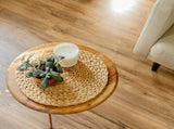 Round Woven Set of 4,Natural Water Hyacinth Weave Placemat Round Braided Large Woven V1192-AZ-W-31143