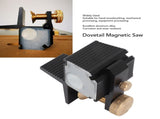 Woodworking Dovetail Magnetic Saw 17 Accuracy Cutting Aluminum Alloy Wood Joints Guide Gauge V1294-YM0703-3114230061411