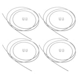 4 basketball net replacement ropes, basketball hoop net ropes, basketball net repair threading V1366-AZ2-W-13420