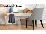Artiss Dining Chairs Set of 4 Linen Fabric Grey BA-TW-V17-DIN5901-GYX4